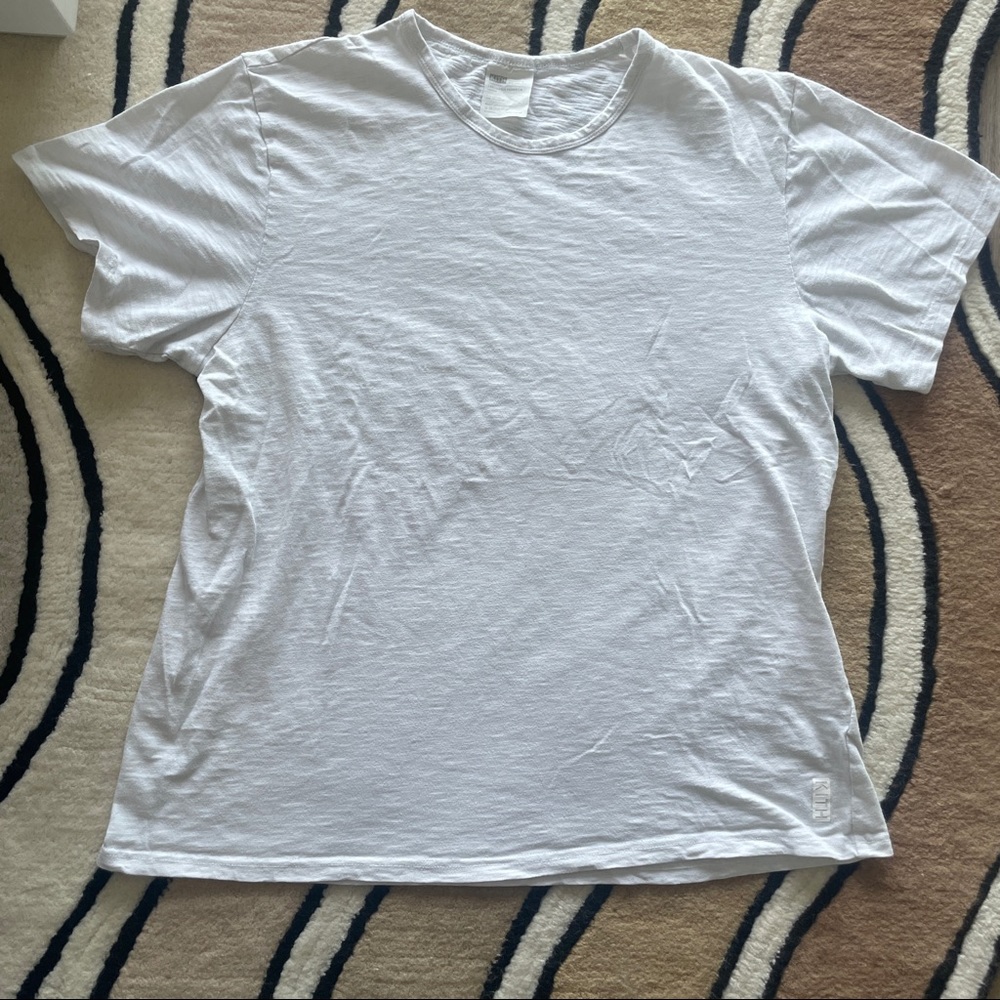 KITH Large White T-shirt